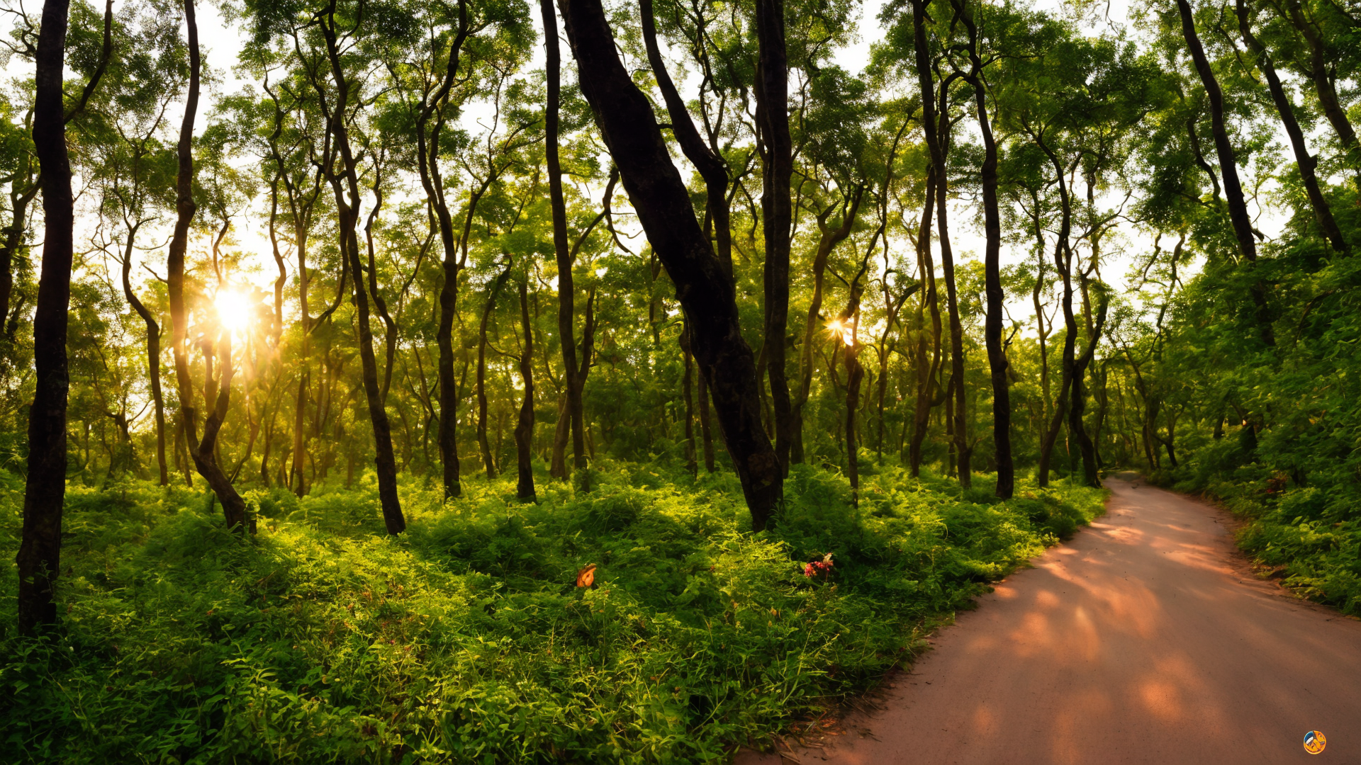 电脑梦幻山水风景图片