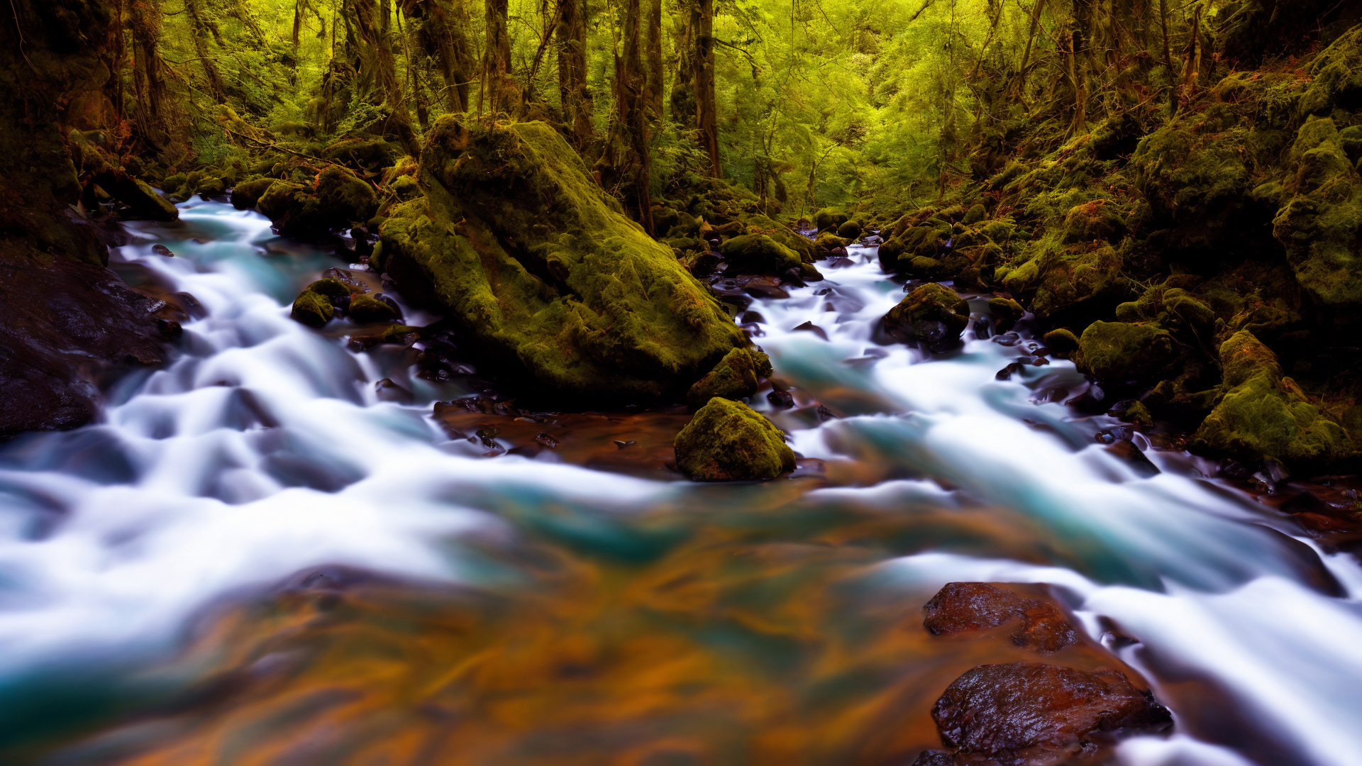 美丽的山水风景高清桌面壁纸