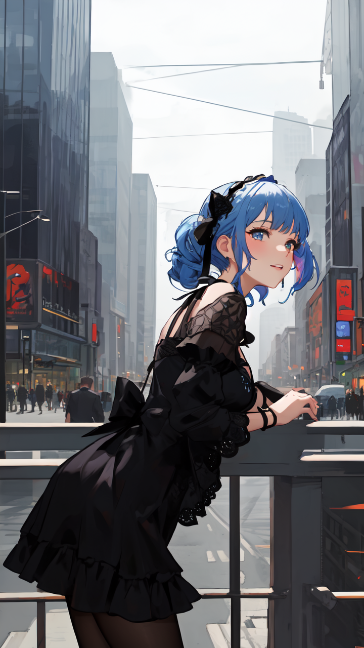 动漫女生洛丽塔可爱头像