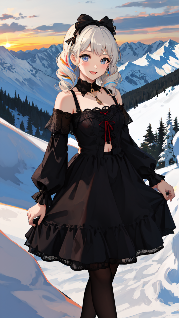 古风洛丽塔动漫少女图片