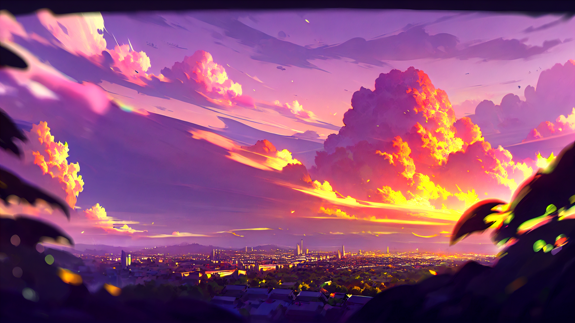 清新梦幻动漫风景美图壁纸