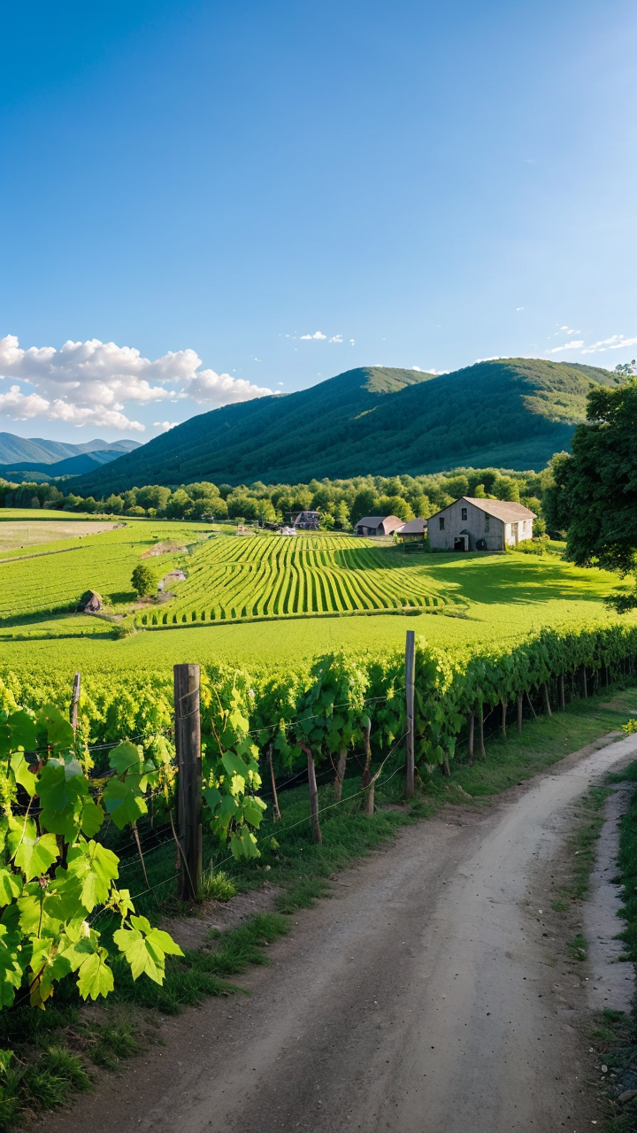 唯美农村风景壁纸高清系列4图片